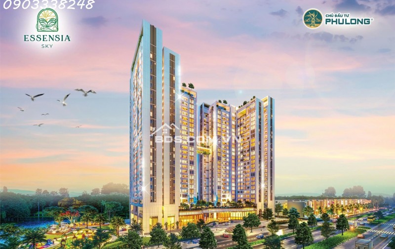 Bán căn 2PN Essensia Sky, lầu cao, căn góc, view PMH giá chỉ 6 tỷ 780
